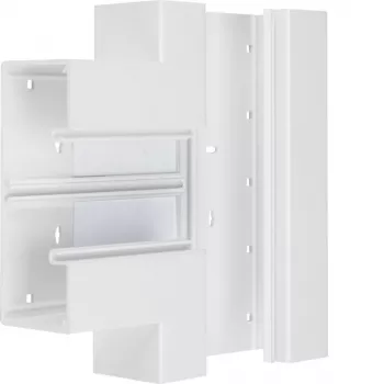 Hager BR6517089016 T-kappale liikennevalkoinen 170x65mm kaapelikanavalle