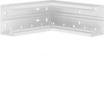 Hager BR6510049016 sisäkulma, liikenteenvalkoinen (RAL 9016) Tehalit BR 65x100 mm kanavalle