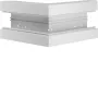 Hager BR6517039016 ulkokulma kaapelikanavalle 170x68 mm, valkoinen