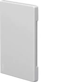 Hager BR8513069016 päätykappale leikkauspeite liikenteenvalkoinen 130x60 mm kanavalle