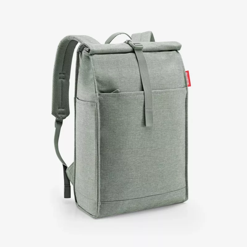 Reisenthel Urban Rolltop reppu 16L vihreä kierrätetty PET (EN 5048)