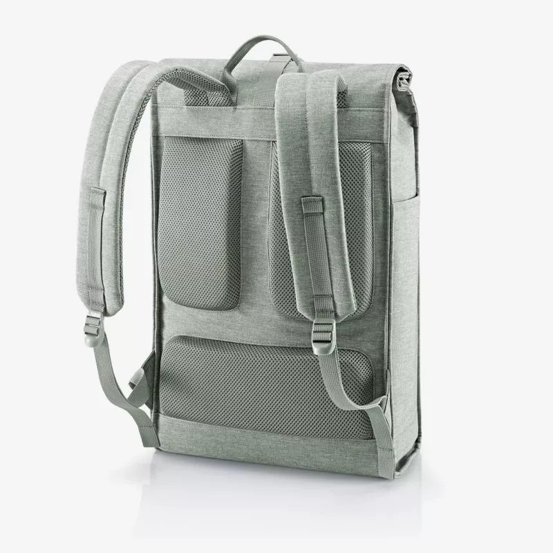 Reisenthel Urban Rolltop reppu 16L vihreä kierrätetty PET (EN 5048)
