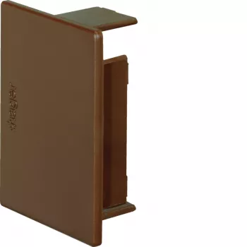 Hager LF päätytulppa 40x57 mm kaapelikanavalle, ruskea LF4006068014