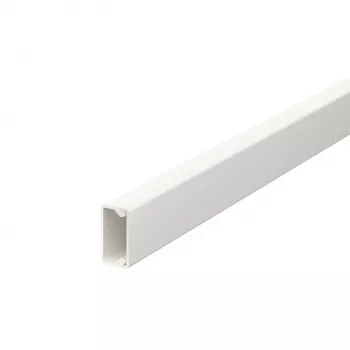 OBO Bettermann 6150764 kaapelikanava (P x L x K) 2000 x 20 x 10 mm, puhtaanvalkoinen, napsautuskansi, PVC