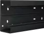 Hager BR6513019011 kaapelikanavan alaosa 2000 mm x 130 mm musta