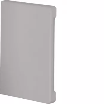 Hager BR6510067035 päätykappale 100x68 mm kaapelikanavalle, vaaleanharmaa