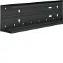 Hager BR6510019011 Tehalit BR kaapelikanavan alaosa, PVC, grafiitinharmaa, 80 mm, etulukitus, 2 m