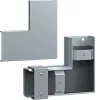 Hager FWK-Plus lattakulma 60x100 mm kuumasinkitty teräs palosuojakaapelihyllyille FWKP601005VERZ