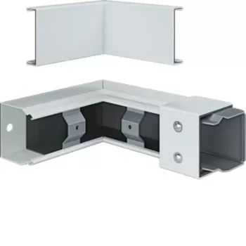 Hager FWK-Plus sisäkulma 60x60 mm valkoinen jauhemaalattu FWKP6006049016