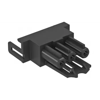 OBO Bettermann BTA-SKS S1 SW pistorasiaosa-adapteri suora musta 6117190
