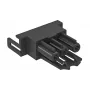 OBO Bettermann BTA-SKS S1 SW pistorasiaosa-adapteri suora musta 6117190