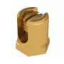OBO BETTERMANN maadoitusruuvi M6 25 mm messinki kiinnityskierteellä EKL 25 (6404006)
