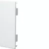 HAGER päätykappale FB 60x130mm kaapelikourulle, liikennevalkoinen (FB6013069016)