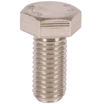 DEHN kuusioruuvit DIN 933 M12 x 25 mm ruostumaton teräs V2A A2-70 561925