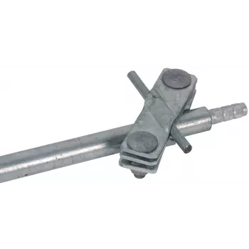 DEHN 625015 liitäntäpuristin 25 mm pyöreälle johtimelle, kuumasinkitty teräs