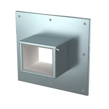 OBO BETTERMANN PLM WC 0810 FS seinäliitäntäkaulus, 3- ja 4-puolinen, sinkitty teräs, 80x100 mm 7218126