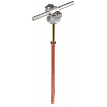 DEHN 273742 johtimenpidike pyöreille köysille 7-10 mm, kuumasinkitty teräs