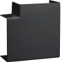 Hager LFF6011059011 lattakulma leikkauskansi grafiitinharmaa musta 60x110 mm kanavalle