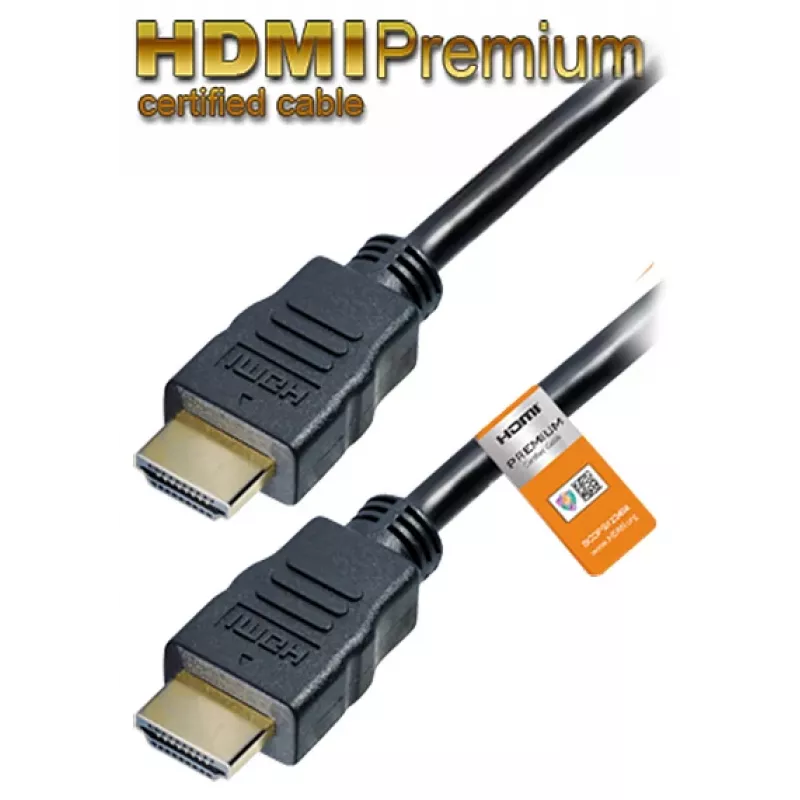 Maxtrack C 215-5 L HDMI-kaapeli 5 m musta 4K Ultra HD High-Speed Ethernetillä