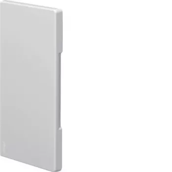 HAGER BR8517069016 päätykappale leikkauksen peittävä liikennevalkoinen tehalit.BR 170x65 kanavalle