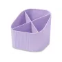 HAN X-LOOP kynäteline pastellinvioletti muovi 4 lokeroa 11,1 x 11,1 x 10,5 cm (17238-887D)