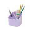 HAN X-LOOP kynäteline pastellinvioletti muovi 4 lokeroa 11,1 x 11,1 x 10,5 cm (17238-887D)