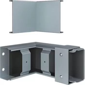 Hager FWK-Plus sisäkulma 60x100 mm kuumasinkitty palosuojakaapelikanavan muoto-osa FWKP601004VERZ