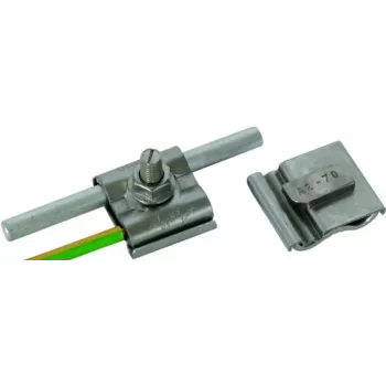 DEHN yleismaadoitusliitin M8 Rd 8-10 mm ja 4-50 mm² johtimelle, ruostumaton teräs (540250)