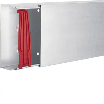 Hager LFS6015009016 teräskaapelikanava 60x150 mm liikenteenvalkoinen RAL 9016, 2 m