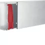 Hager LFS6015009016 teräskaapelikanava 60x150 mm liikenteenvalkoinen RAL 9016, 2 m