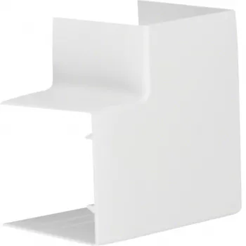 Hager LFF6006059016 lattakulma 60x60 mm valkoinen