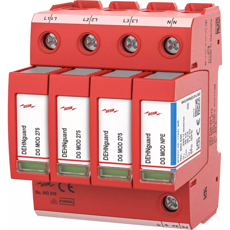 DEHN ylijännitesuoja Type 2 guard DG MD TT 275 (943310)