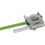 DEHN 365250 läpäisemätön pystysaumakattokiinnike 0,7-8 mm saumoille, alumiini/ruostumaton teräs