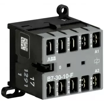 ABB B7-30-10-F-01 minikontaktori, 3-napainen, 1 NO, 24-60 V AC/DC käämi, 9 A AC-3 GJL1311003R0101