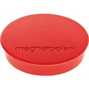 Magnetoplan Discofix pyöreä magneetti standardi, punainen, ferriittitäysydin, 0,7 kg pitovoima (1664206)