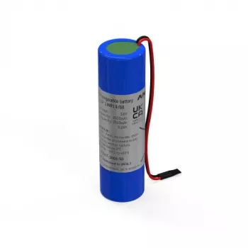ANSMANN Erikoisparisto 18650 kaapeli Li-Ion 3,6 V 2550 mAh 1S1P sininen