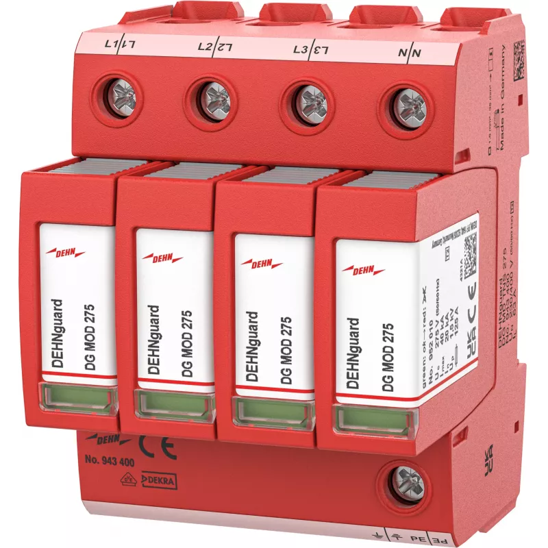 DEHN ylijännitesuoja tyyppi 2 guard DG MD TNS 275 (943400)