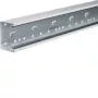 Hager BRS6510019016 jalkalistakanavan alaosa, etulukitus, 68x100mm, liikennevalkoinen, 2m