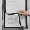 MAGNETOPLAN HOLTZ magnetofix kaksipuolinen itseliimautuva infokehys, DIN A6, musta, avattava 1132112