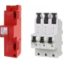 DEHN SET 3 DSH ZP B2 LSG 909657 yhdistelmä-salamavirta- ja ylijännitesuoja-sarja tyyppi 1+2, 3+1-napainen, TT/TN-S, 230/400 V