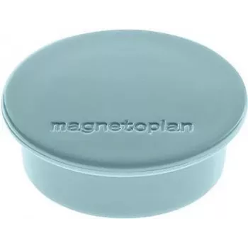MAGNETOPLAN HOLTZ Discofix pyöreä magneetti, sininen, täysferriittisydän, pitovoima 2,2 kg, 10 kpl:n pakkaus (1662003)