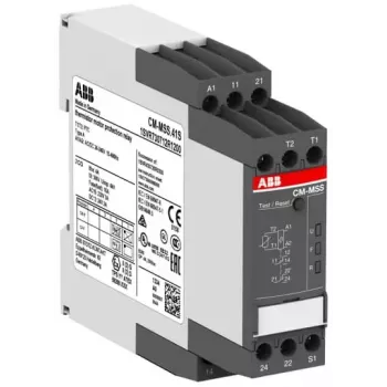 ABB CM-MSS.41S termistorimoottorinsuojarele, 24-240 V AC/DC, 0,5-10 A, 1 vaihtokosketin 1SVR730712R1200