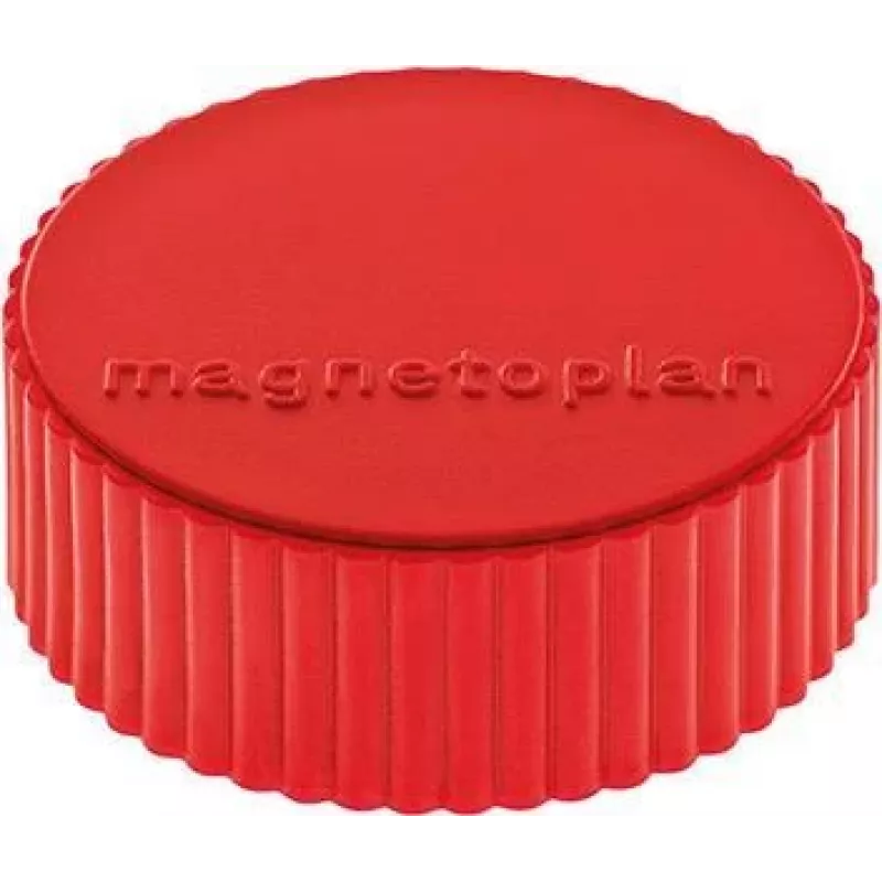 MAGNETOPLAN HOLTZ Discofix pyöreä magneetti magnum, punainen, ferriittisydän, 2,0 kg pitovoima 1660006