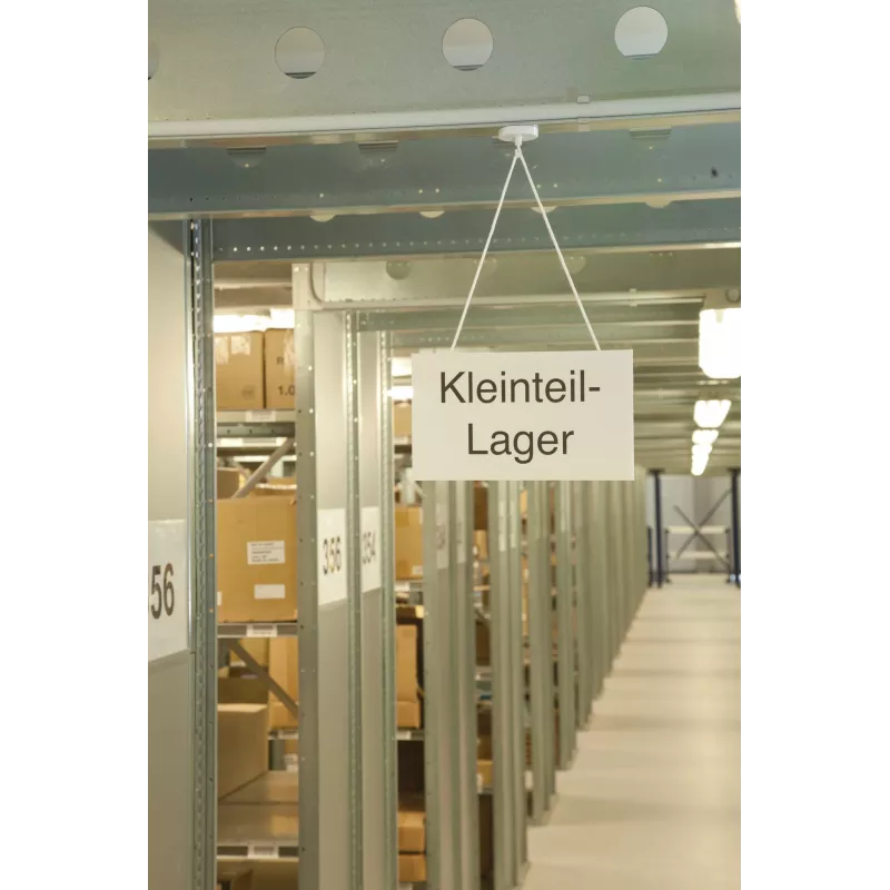 Magnetoplan 52625 yleiskoukku seinään, sisäkäyttöön, valkoinen (1 kpl)