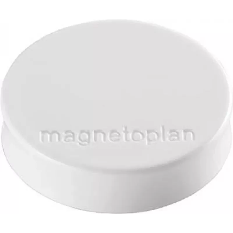 Magnetoplan Ergo-magneetit medium valkoinen ferriittimagneetti, 30 mm, 1 kpl 1664000