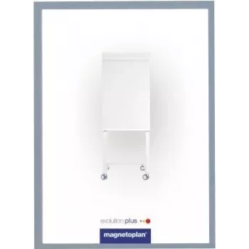 magnetoplan magnetofix magneettikehys A4, hopea 1130332