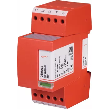 DEHNrail DR M 4P 255 tyyppi 2 ylijännitesuoja 4-napainen 255V 953400