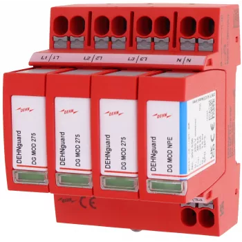 DEHN DG MP TT 275 tyyppi 2 ylijännitesuojalaite 3+1 (942310)