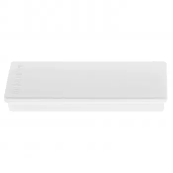 Magnetoplan 1665100 suorakulmainen magneetti, täysferriittiydin, pitovoima n. 1,3 kg, valkoinen