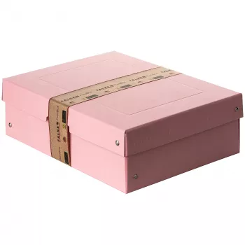 FALKEN PURE säilytyslaatikko 1250 arkkia pastelliroosa 24,0 x 32,0 x 10,0 cm 22001888000F